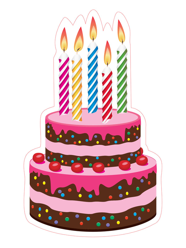 Pink Cake w Sprinkles
